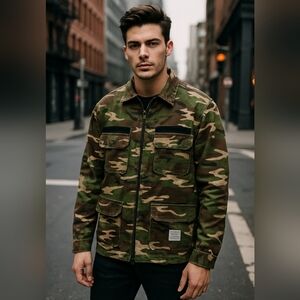 Men's Camouflage Military Jacket